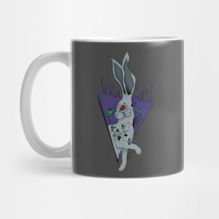 Rabbit and mushrooms Mug